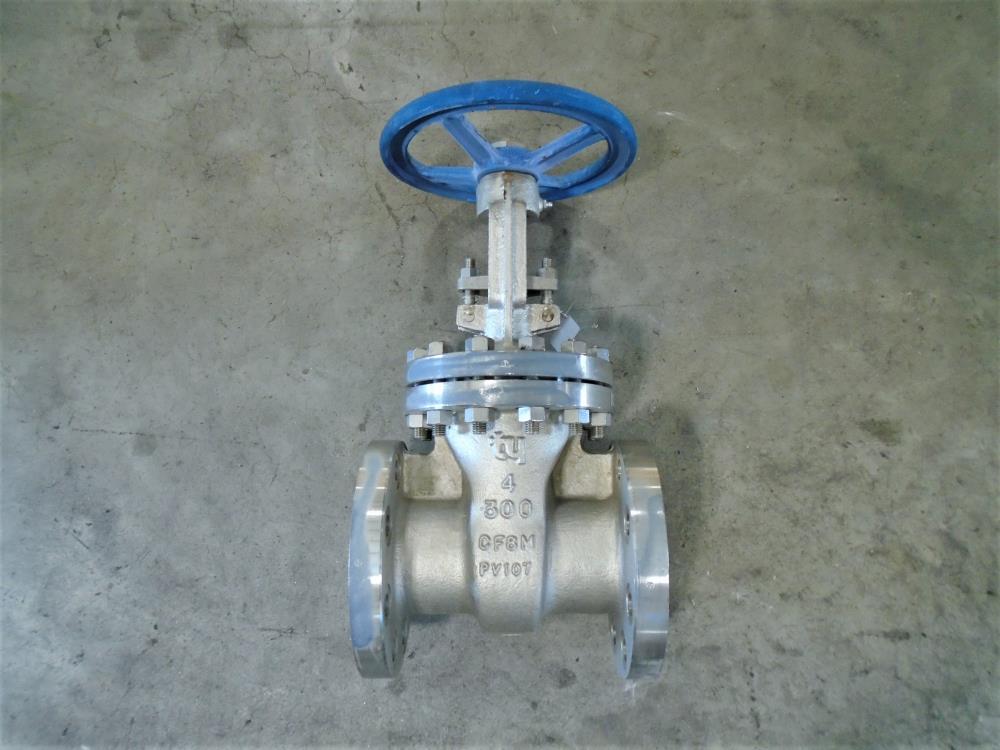 TY 4" 300# CF8M Gate Valve, Fig# 201RF0912